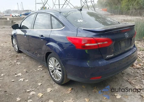 2016 Ford Focus Titanium from USA, damaged, VIN 1FADP3J29GL297105